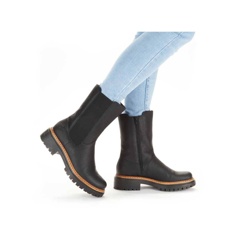 Rieker Damboots syntet varmfodrad - 9