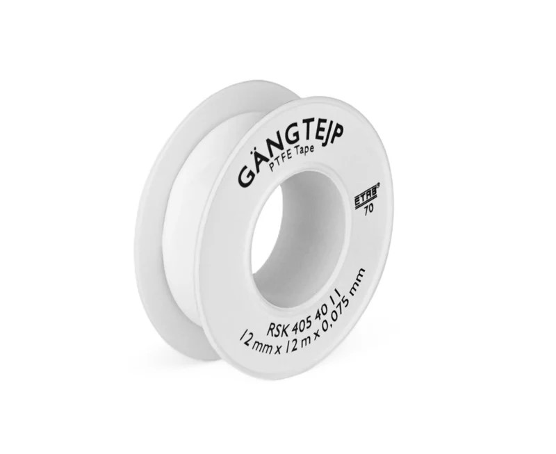 Gängtejp 12mmX12m Nettoprisad artikel