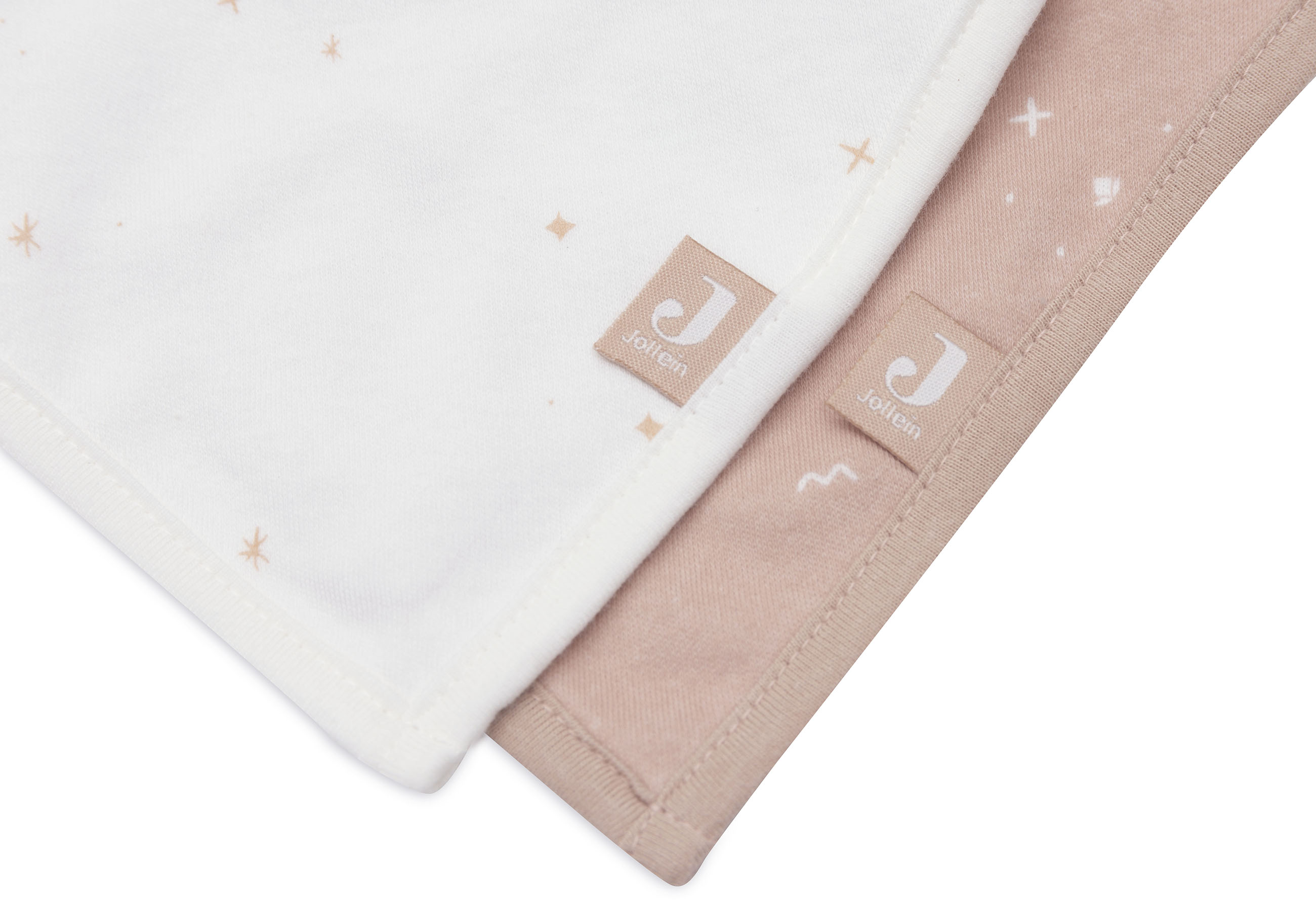 Jollein Bib Bandana Twinkling Wild Rose (2pack) - 5