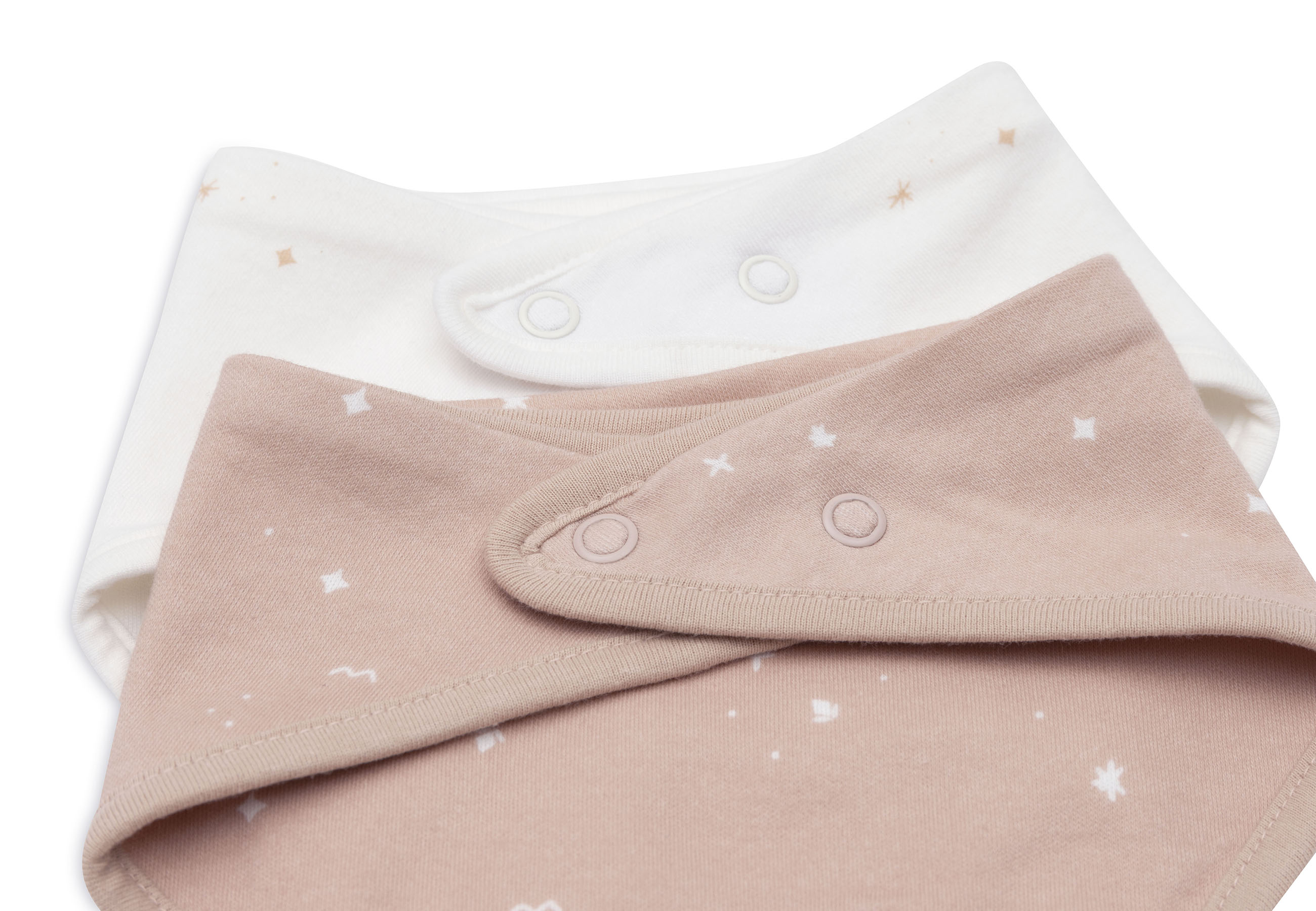 Jollein Bib Bandana Twinkling Wild Rose (2pack) - 2