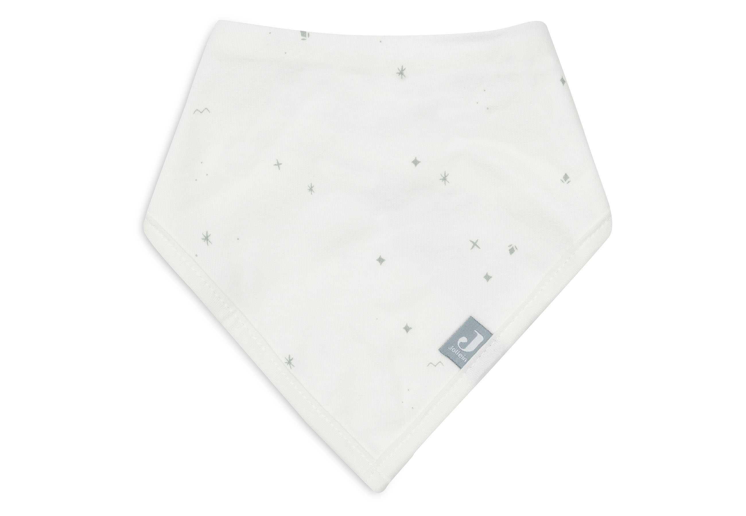 Jollein Bib Bandana Twinkling Sea Green (2pack) - 3