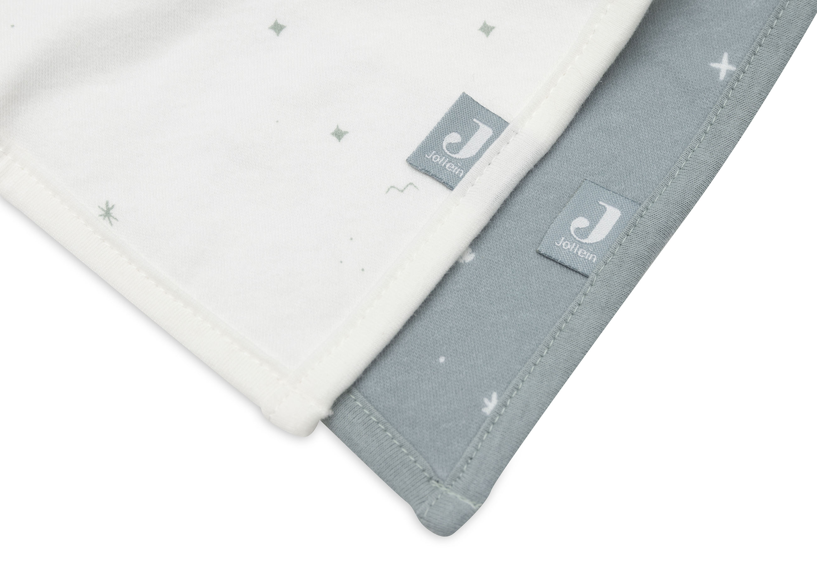 Jollein Bib Bandana Twinkling Sea Green (2pack) - 5