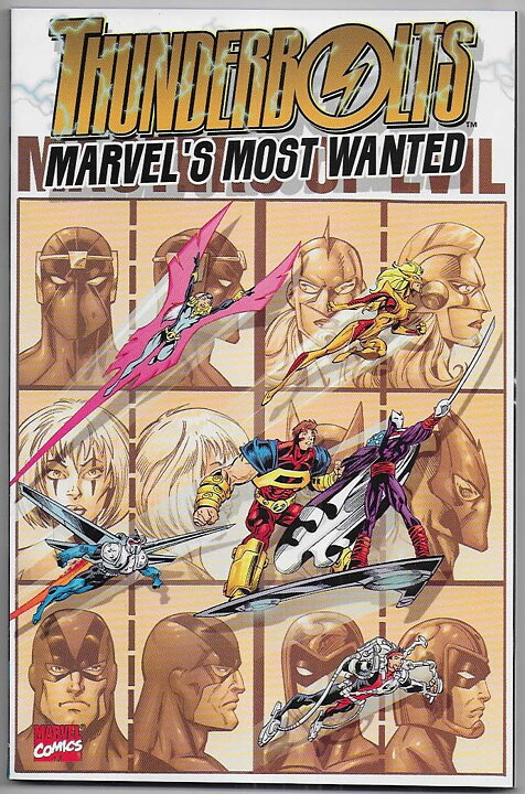 Thunderbolts: Marvel's Most Wanted TP VF/NM Solblekt på ryggen