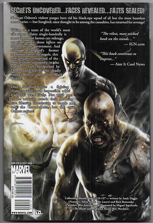 Thunderbolts: Widowmaker HC NM-