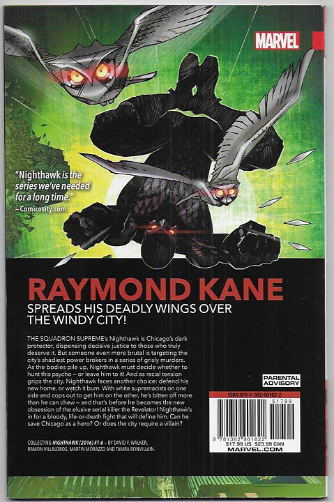 Nighthawk: Hate Makes Hate TP NM-