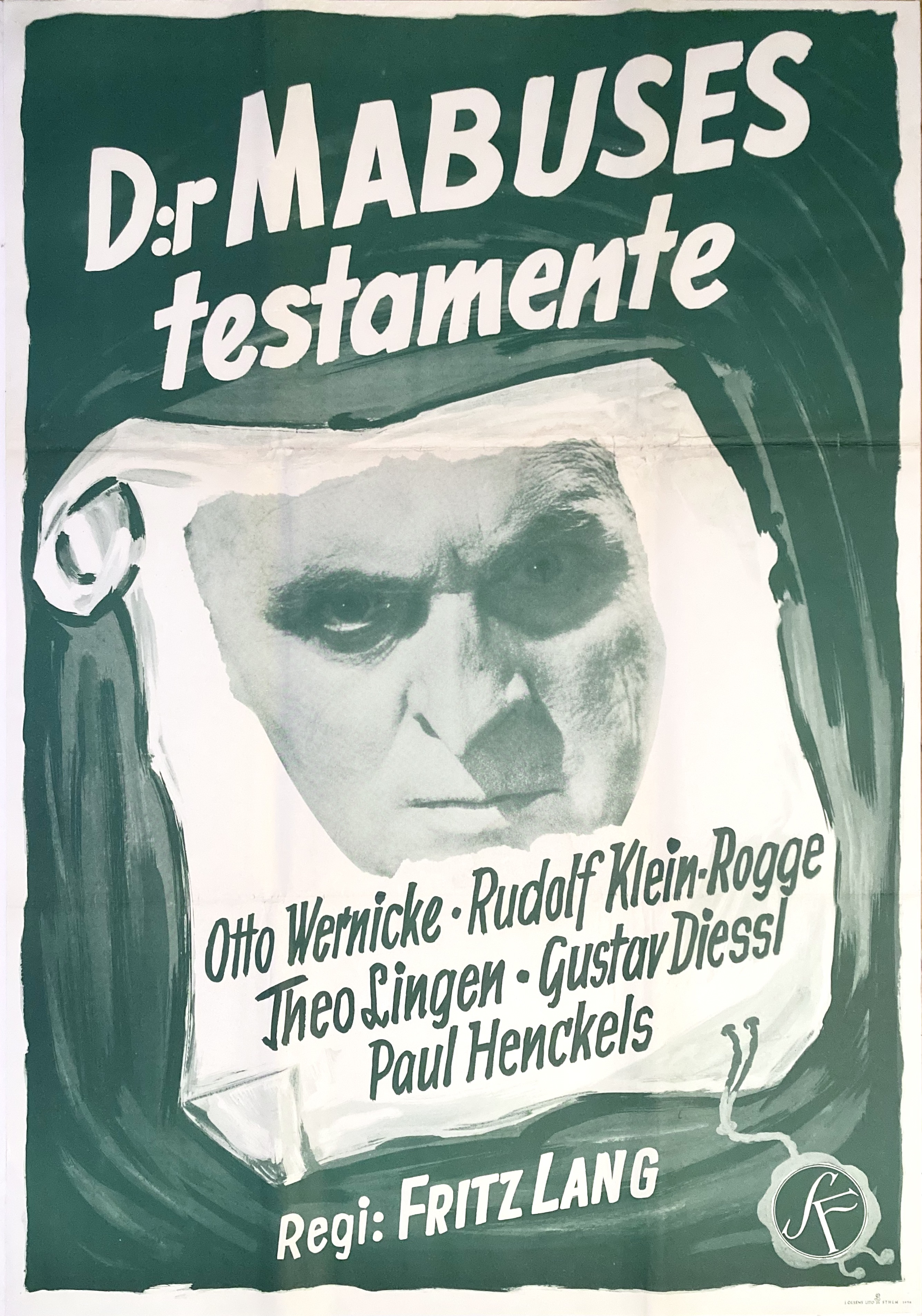 DAS TESTAMENT DES DR. MABUSE (1933)