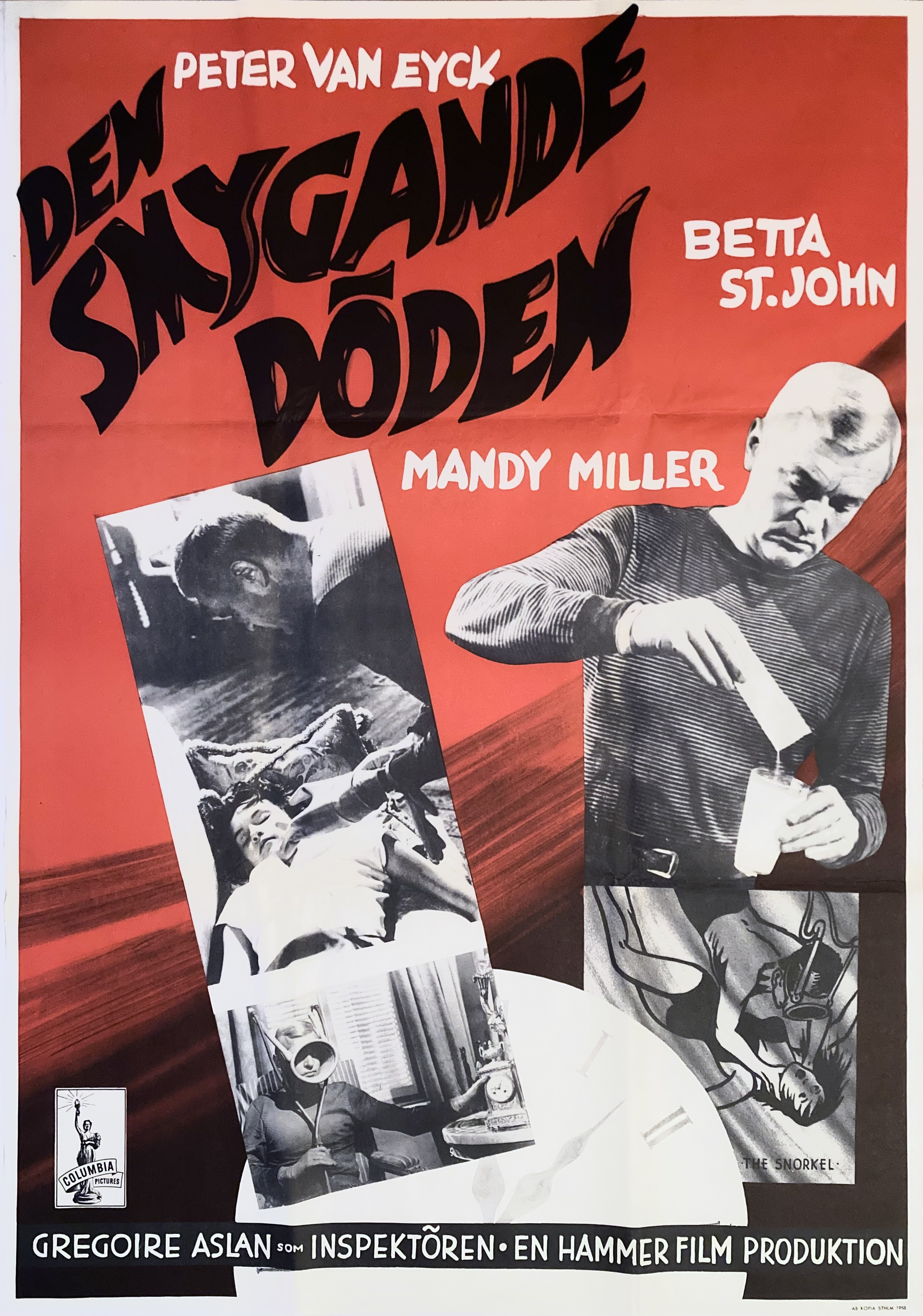 DEN SMYGANDE DÖDEN (1958)