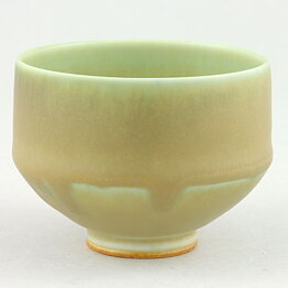 Berndt Friberg (1965) Unique Green Haresfur Bowl 6,5 cm