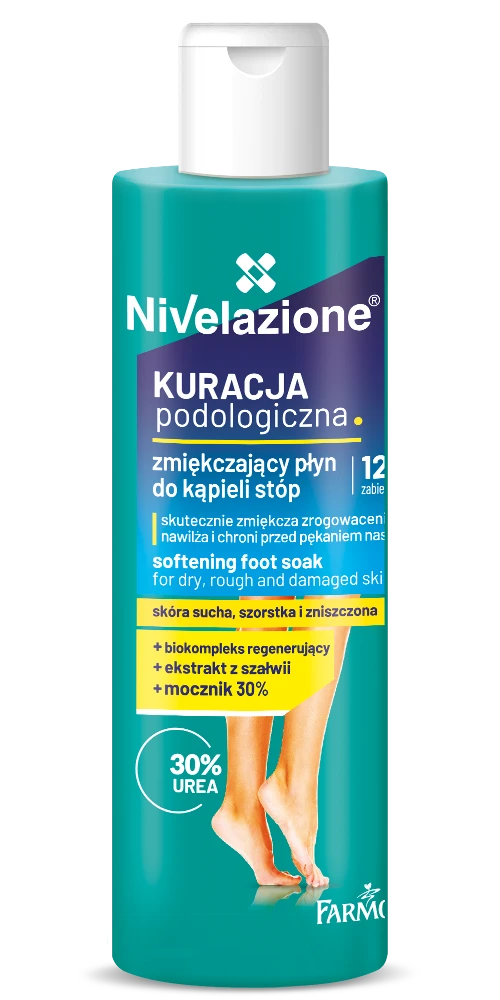 Blødgørende Fodbad med 30% Urea til meget tør hud