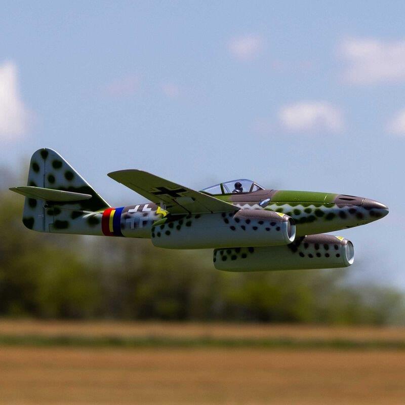 E-flite UMX Me 262 30mm EDF Jet BNF Basic with AS3X and SAFE Select, 660mm - 5