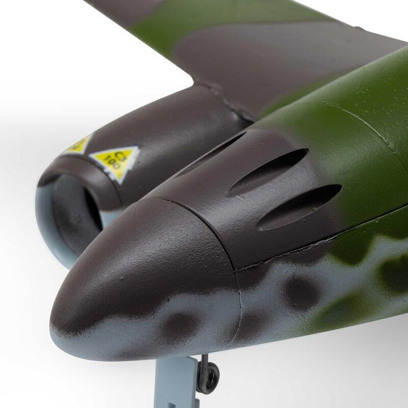 E-flite UMX Me 262 30mm EDF Jet BNF Basic with AS3X and SAFE Select, 660mm - 19