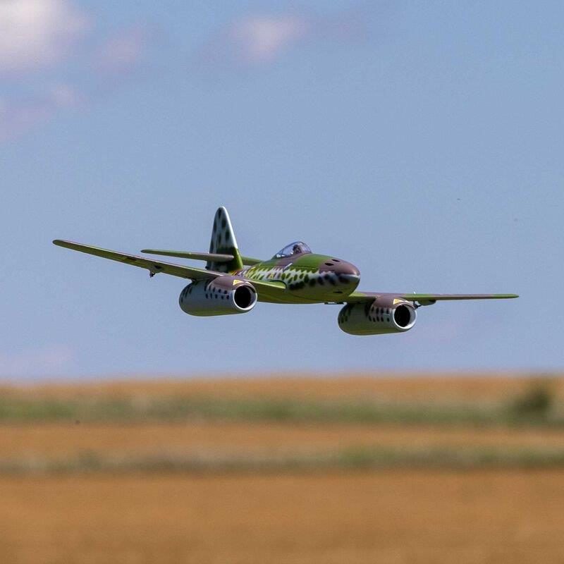 E-flite UMX Me 262 30mm EDF Jet BNF Basic with AS3X and SAFE Select, 660mm - 7