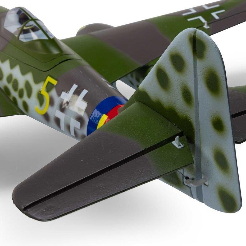 E-flite UMX Me 262 30mm EDF Jet BNF Basic with AS3X and SAFE Select, 660mm - 22