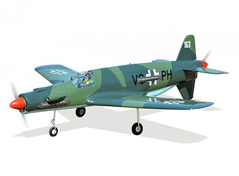 BLACK HORSE BH163A Dornier Do335 1724mm EP ARF med el landställ