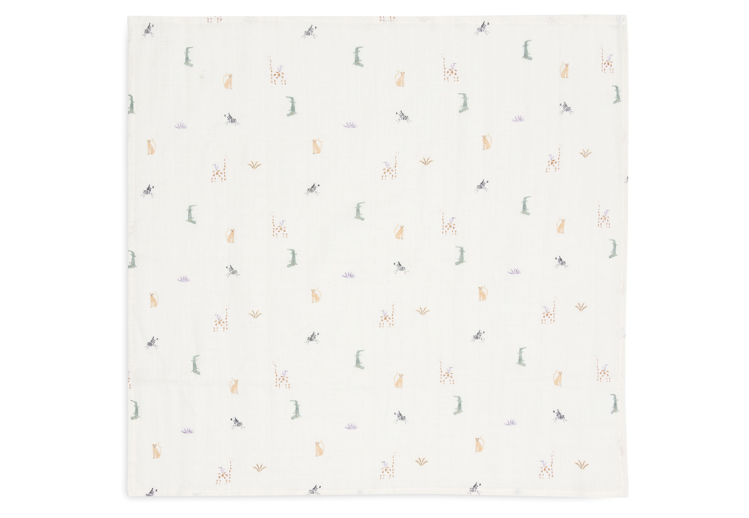 Jollein Muslinfilt 70x70cm Jungle Jambo 3pack - 3