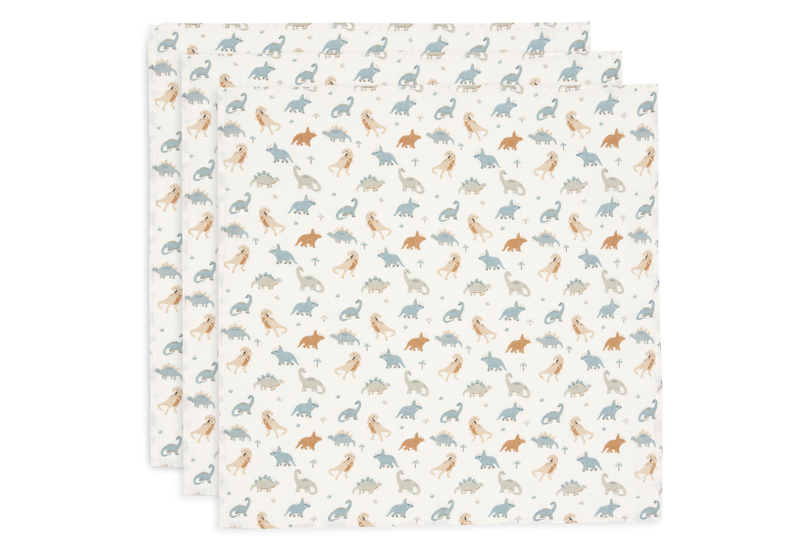 Jollein Muslinfilt 70x70cm Roarsome 3pack - 2