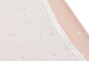 Jollein Muslinfilt 70x70cm Twinkling Wild Rose 3pack