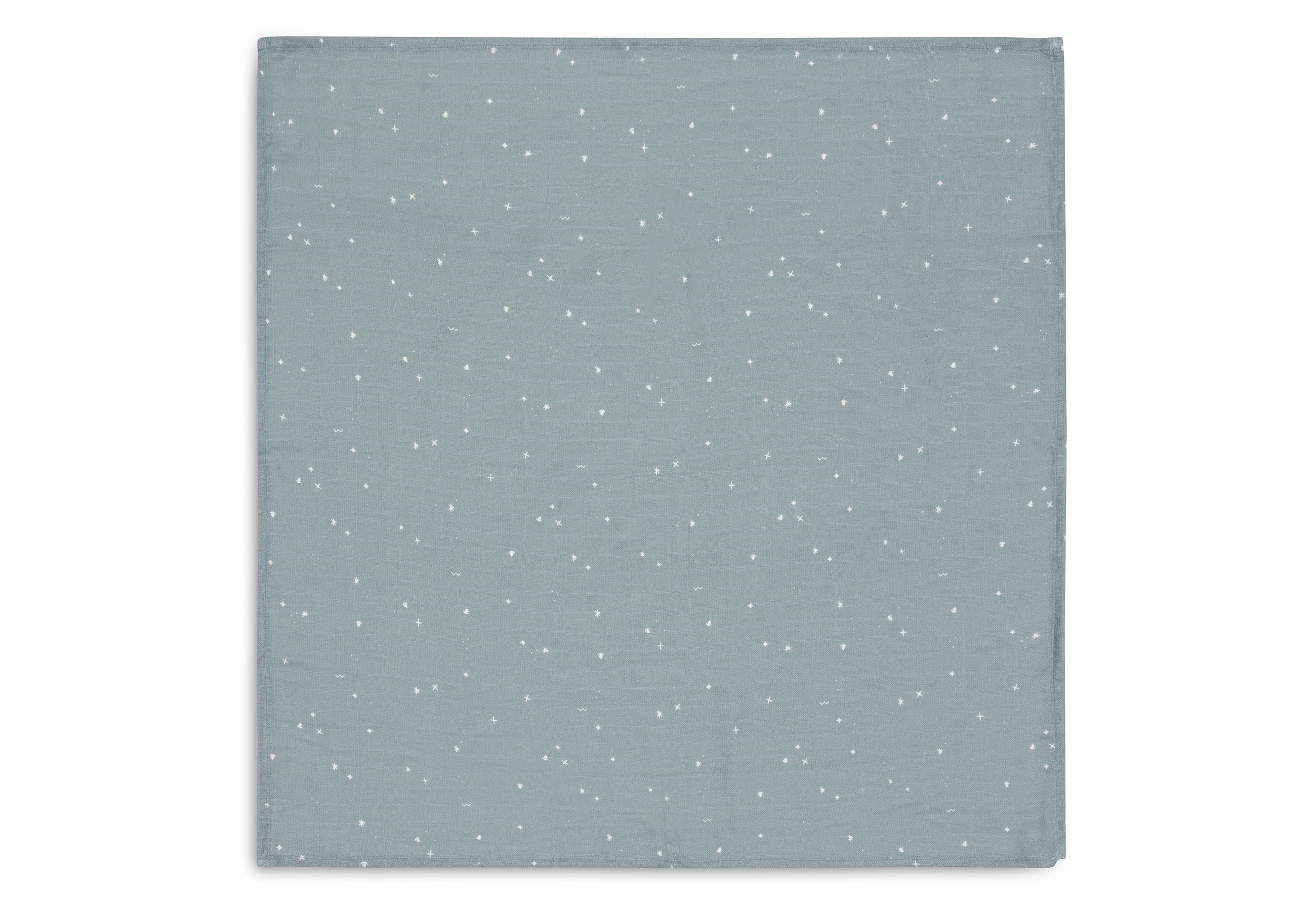 Jollein Muslinfilt 70x70cm Twinkling Sea Green 3pack - 3