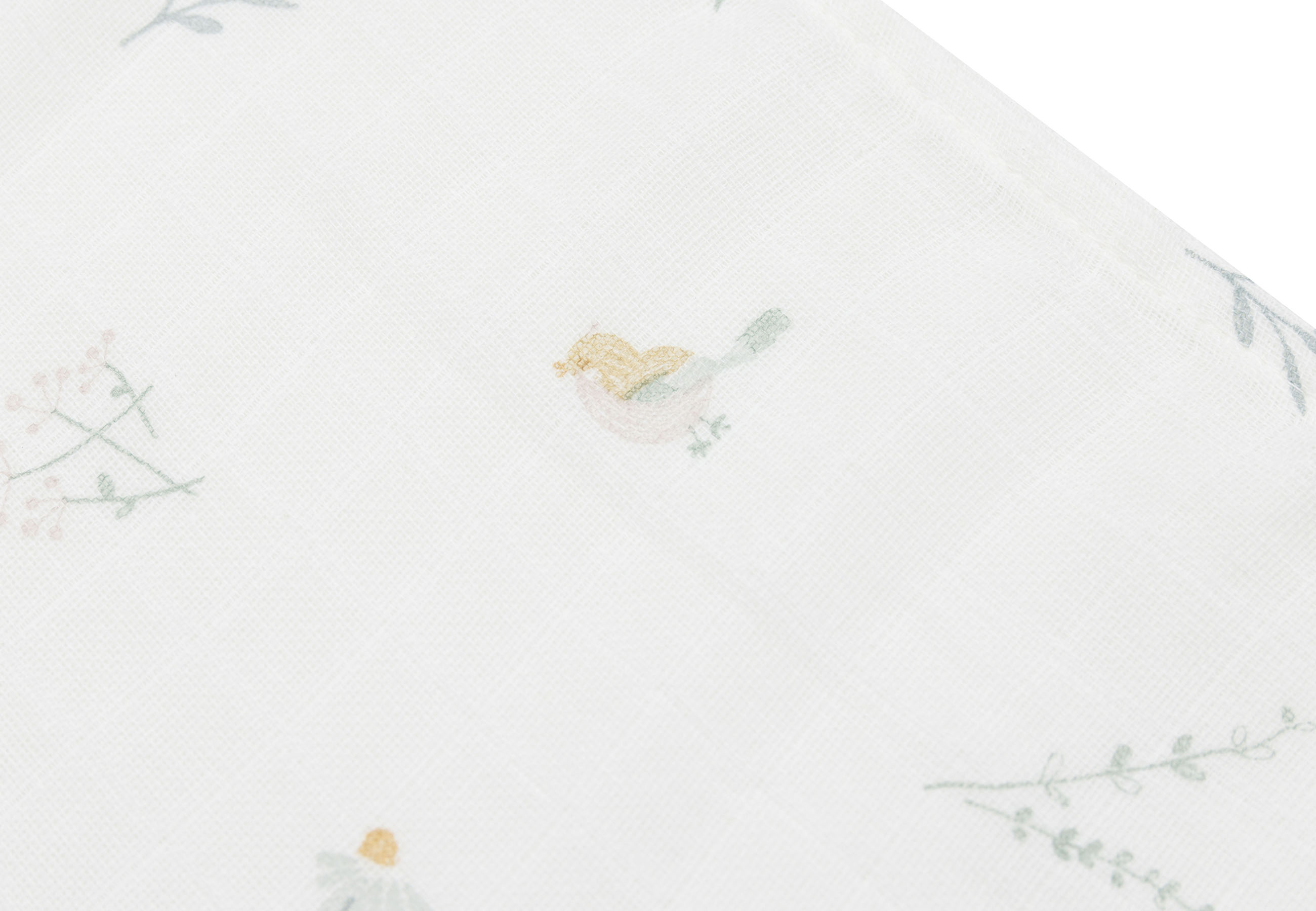 Jollein Muslinfilt 70x70cm Lovely Birds 3pack