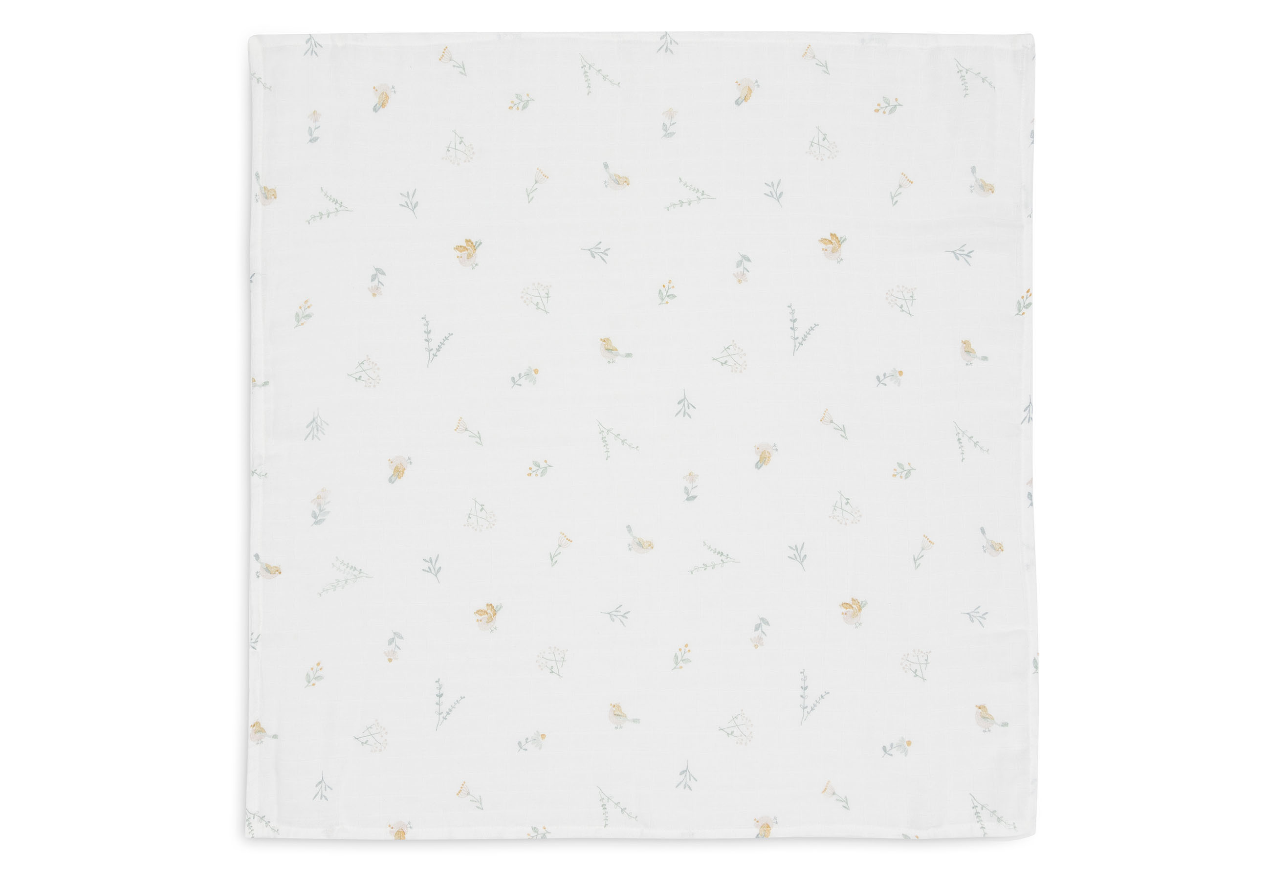 Jollein Muslinfilt 70x70cm Lovely Birds 3pack - 3