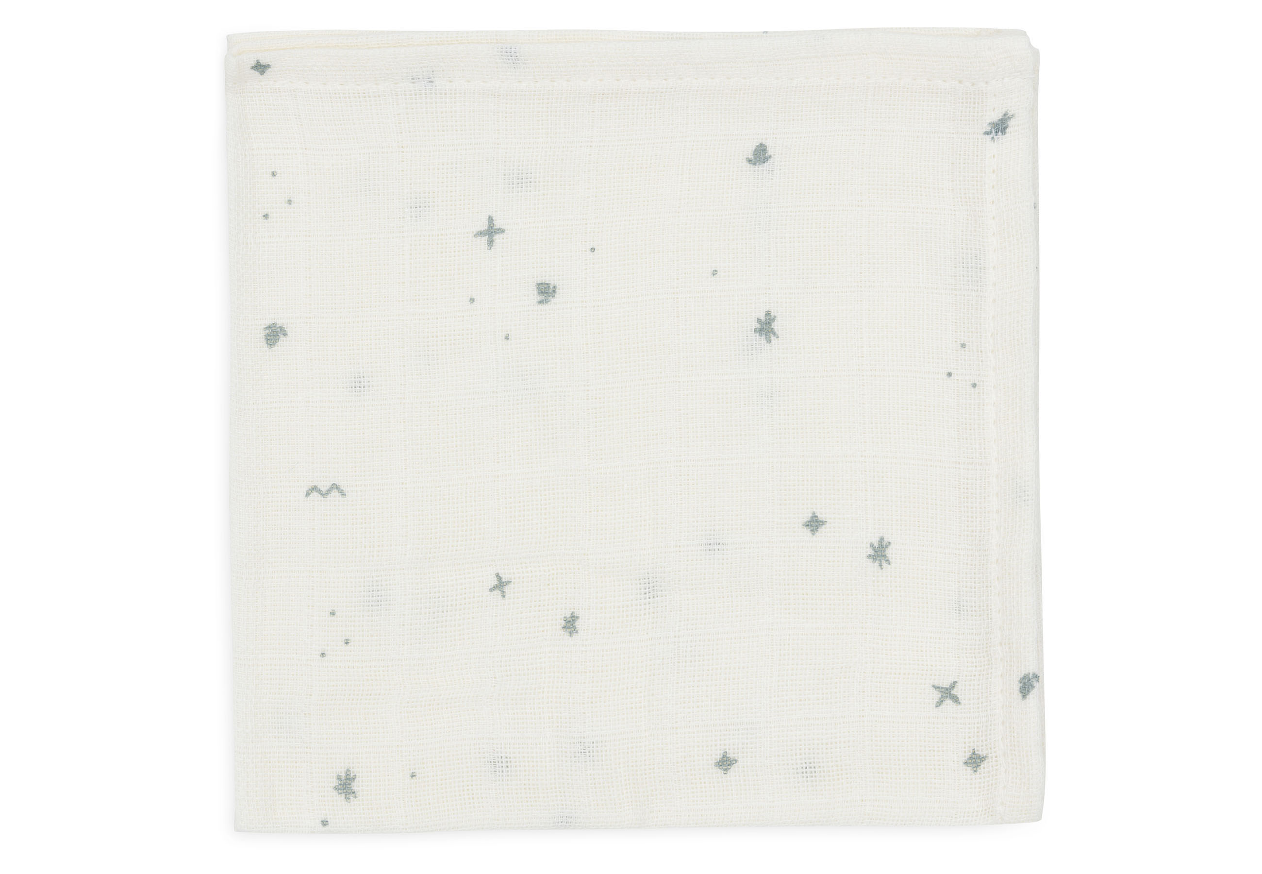 Jollein Muslin Tvättlapp 31x31cm Twinkling Sea Green 3pack - 3