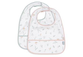 Jollein Haklapp Vattentät Lovely Birds (2pack)