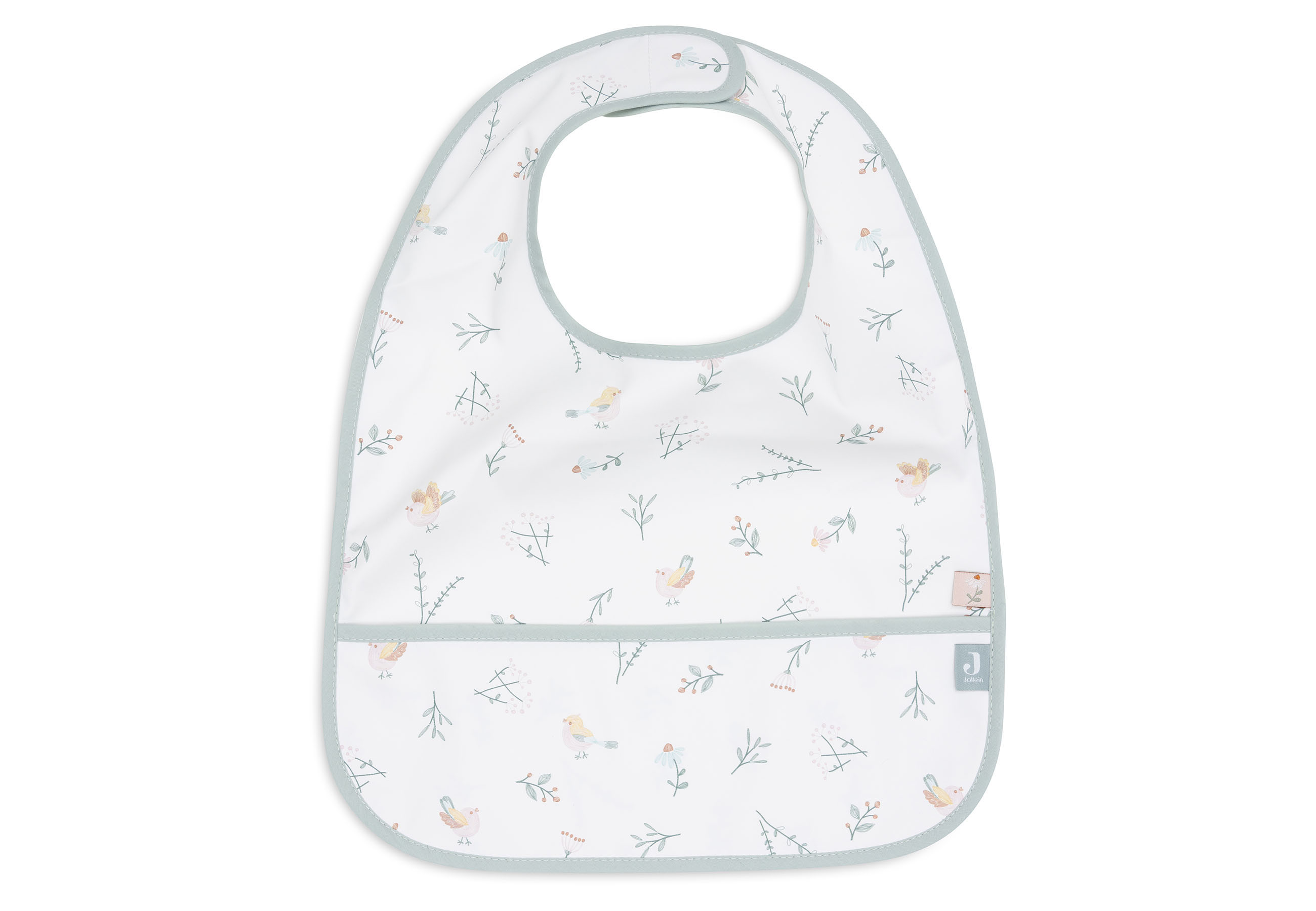 Jollein Haklapp Vattentät Lovely Birds (2pack) - 2
