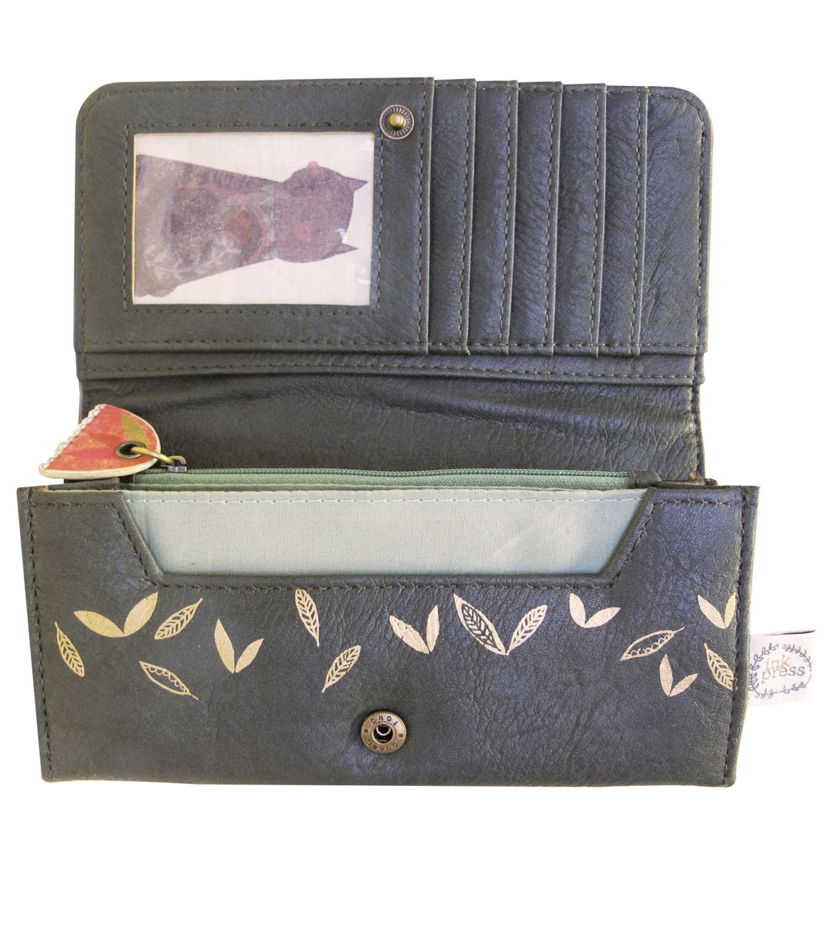 Ink Press Wallet Garden Cat  - 4