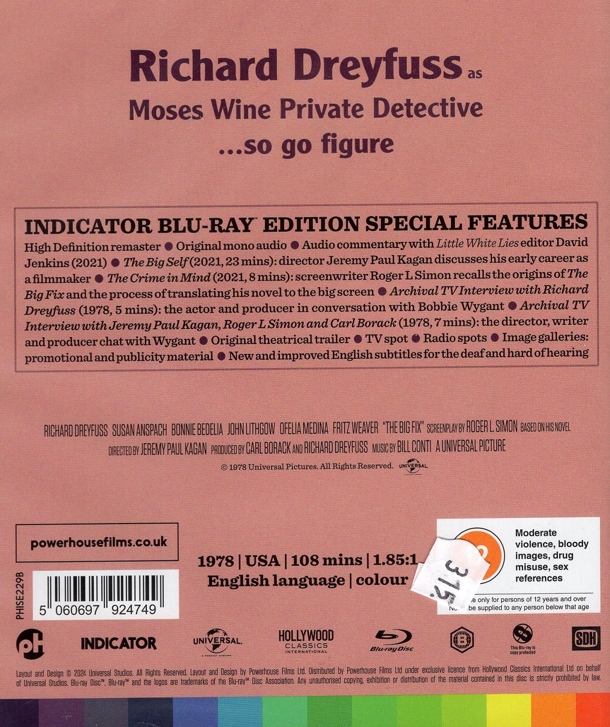 The Big Fix (ej svensk text) (Blu-ray) - 2