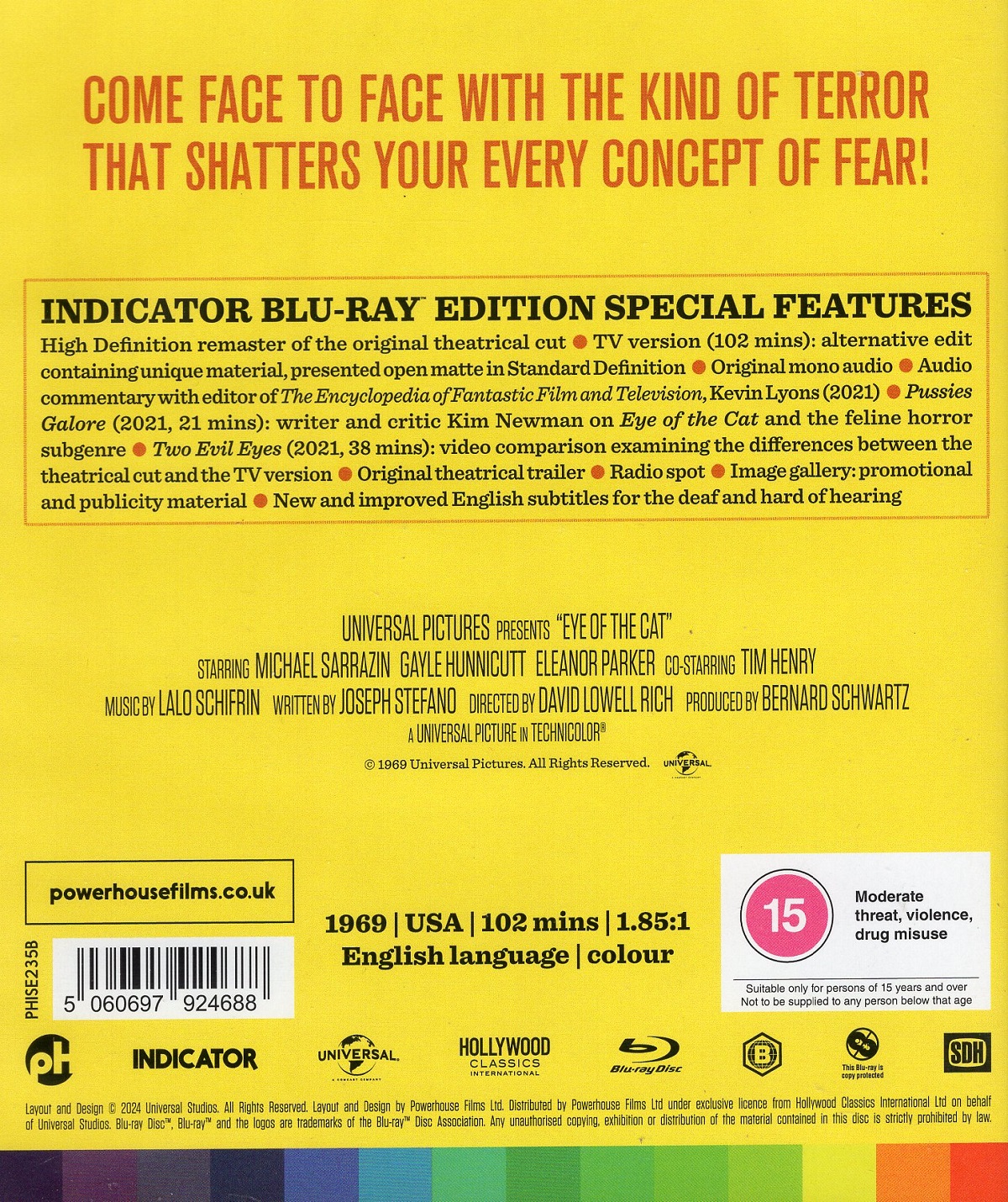 Eye of the Cat (ej svensk text) (Blu-ray) - 2