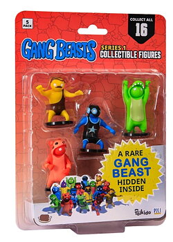 Gang Beasts Actionfigur 5-Pack