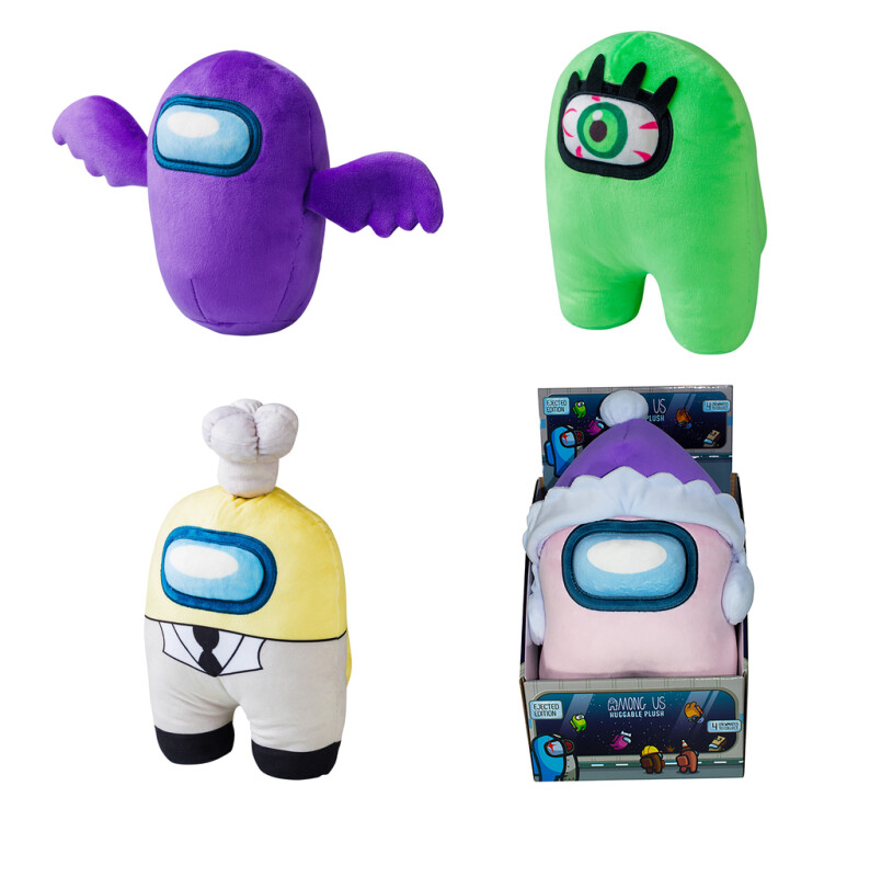 Among Us Huggable Plysch 25-30 cm, 1 st