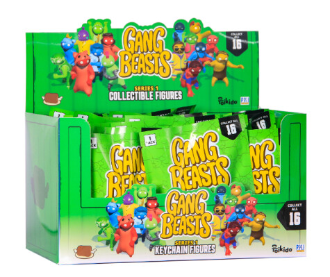 Gang Beasts Figurnyckelring