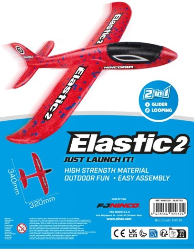 Ninco Nincoair Elastic2 Glidflygplan - 2