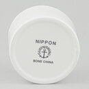 山本まさと  Nipponシリーズ   モダンな白いシュガーボウル  1984年
