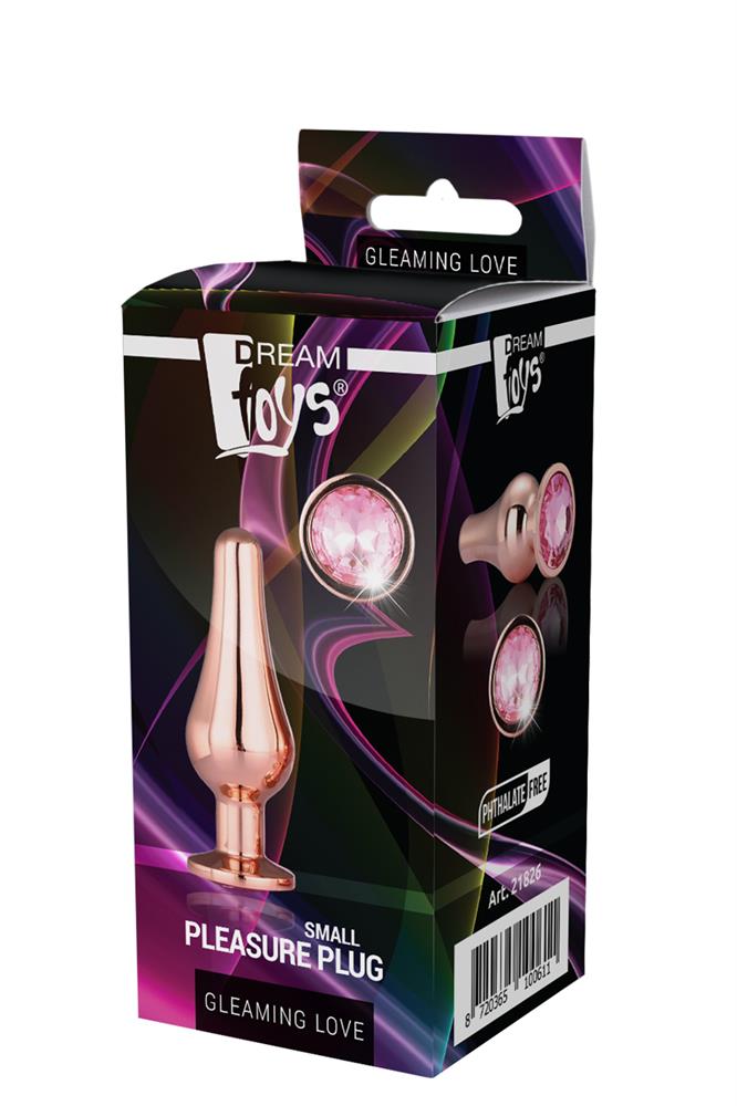 Gleaming Love Rose Gold Plug - 4