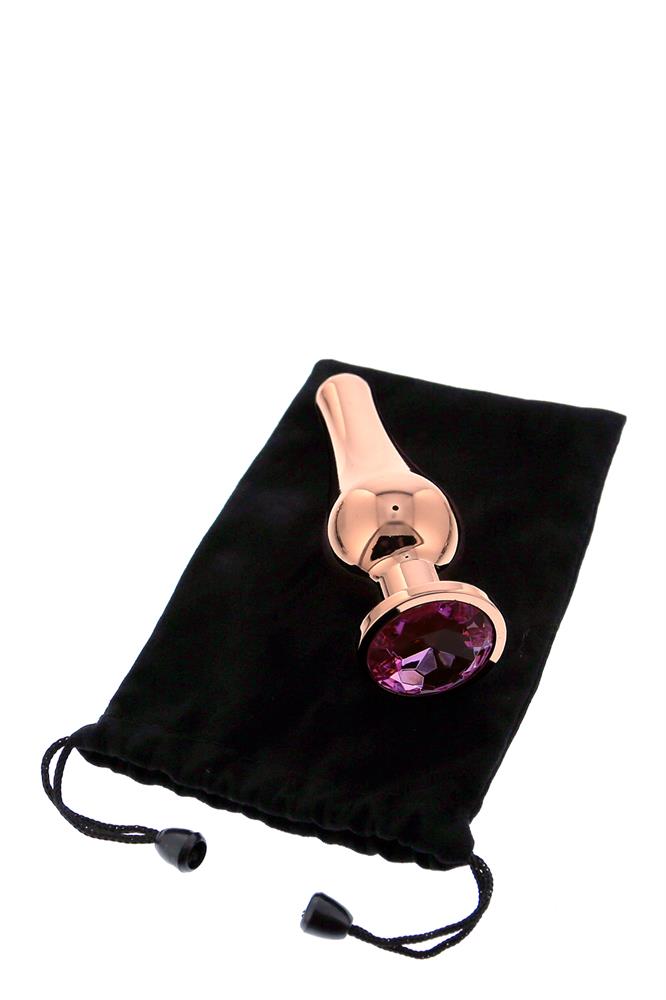 Gleaming Love Rose Gold Plug - 3