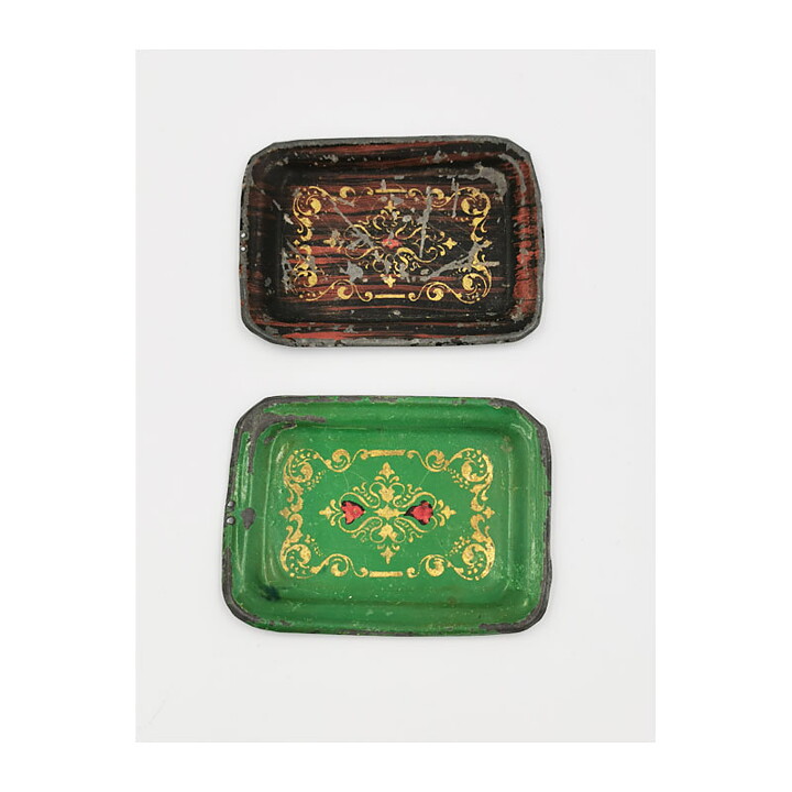 Dollhouse Second Hand - Serving trays Early 1900s