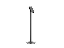 M Pro Series Single Pole Floorbase Tablet Black