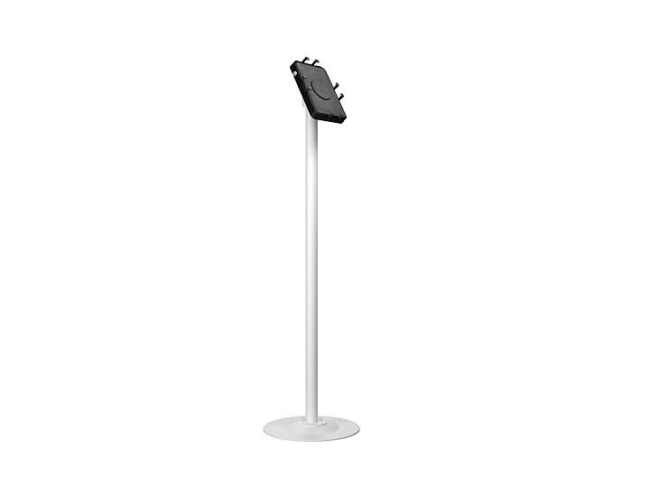 M Pro Series Single Pole Floorbase Tablet White