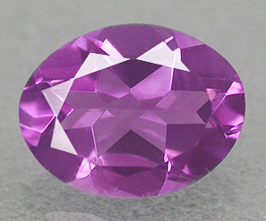 Ametist, 1.78 ct oval formad naturlig ametist