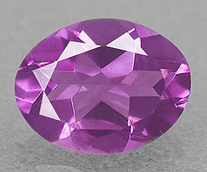 Ametist, 1.78 ct oval formad naturlig ametist