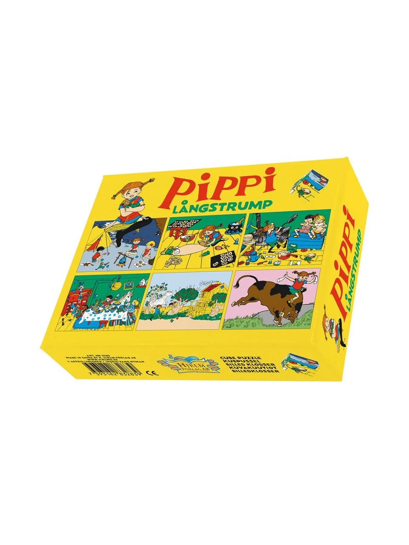 Cube puzzle Pippi Longstocking