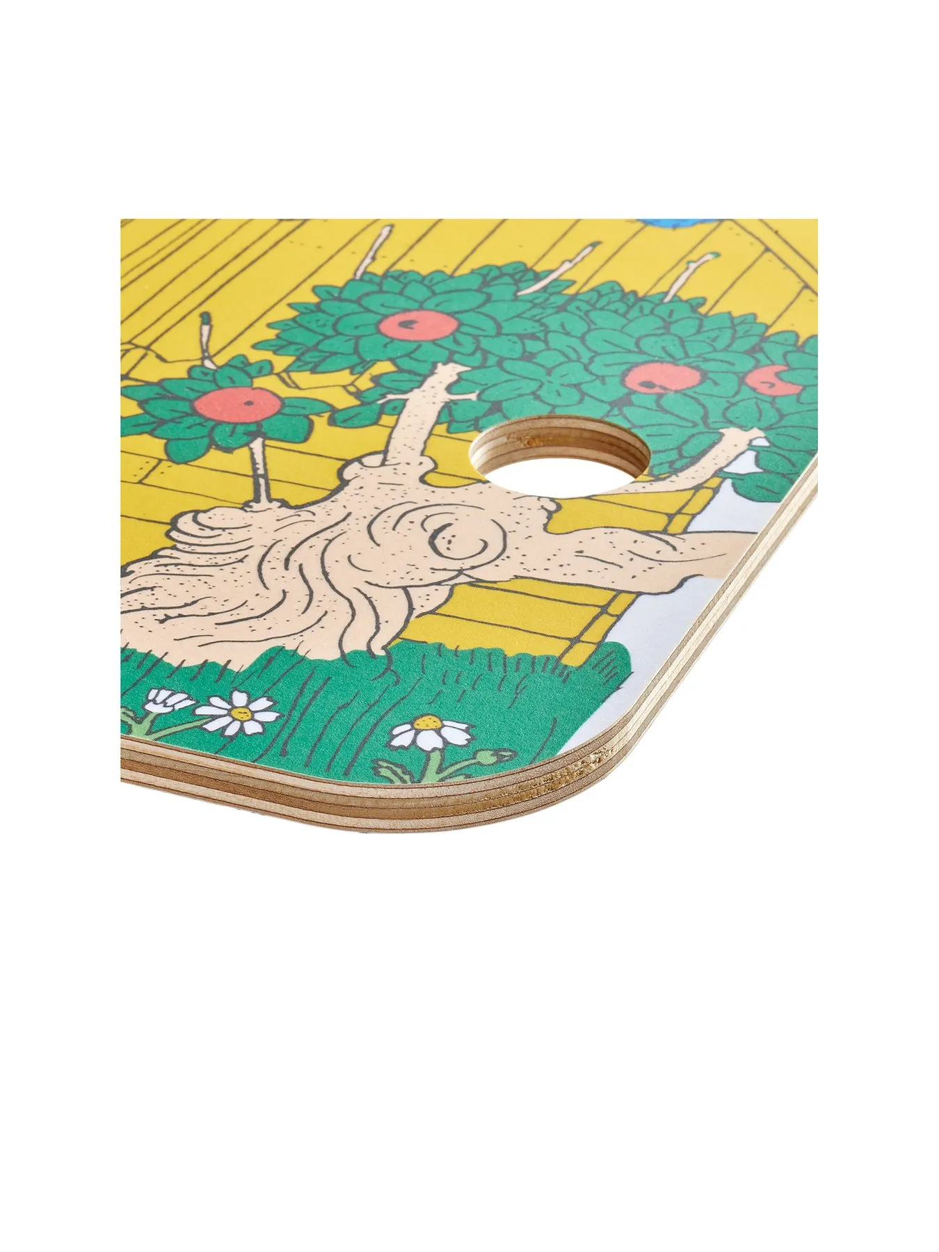 Pippi Longstocking Cutting & Serving Board - The Way Home, 18x44 cm - 3
