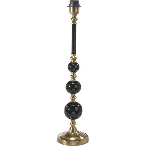 Lampfot / Svart-Antikmässing/ H 60cm