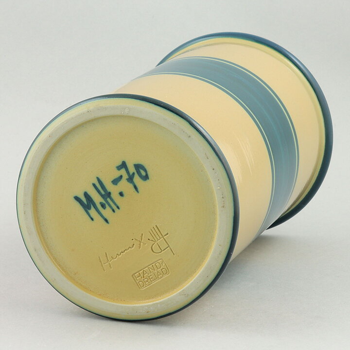 マルガリータ・へニックス  一点もの  ブルー/イエローのベース  20cm  1970年