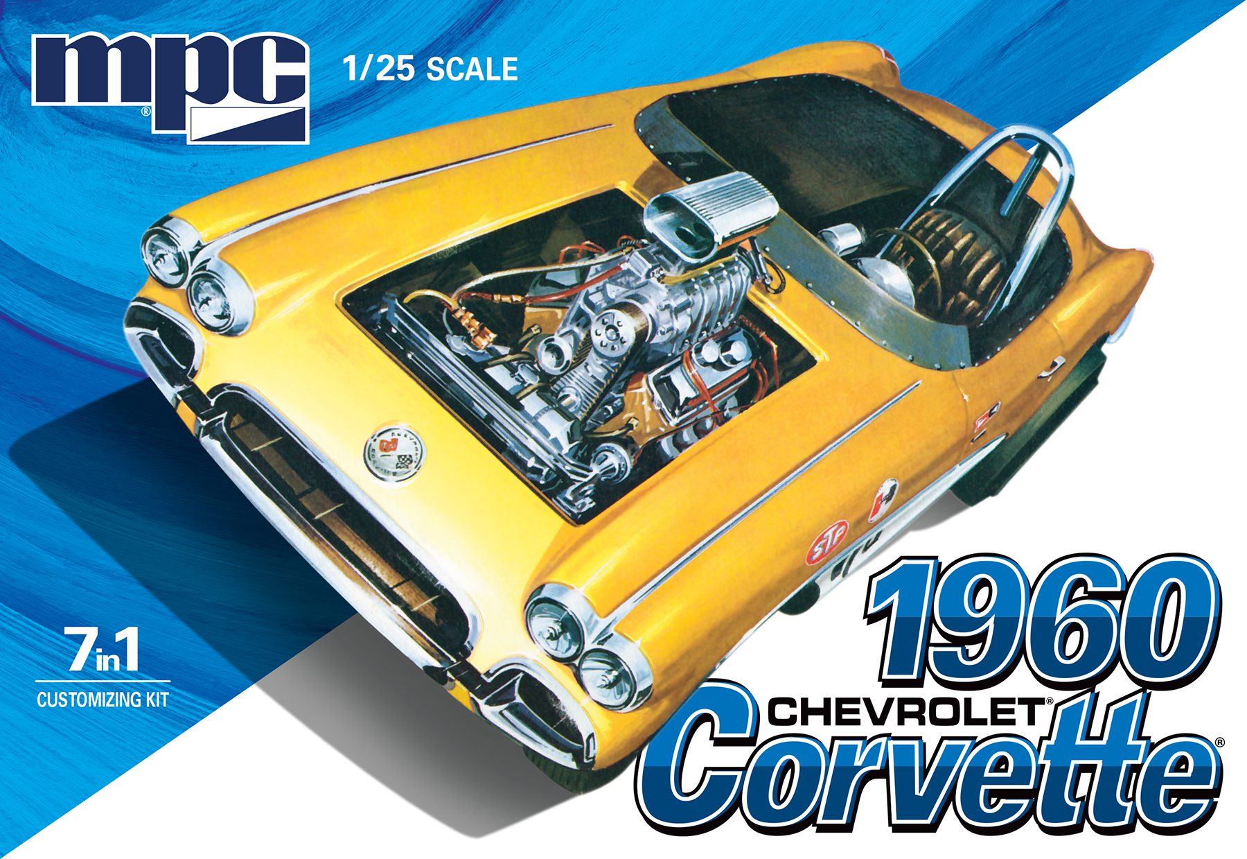 1/25 1960 Chevy Corvette 7-in-1