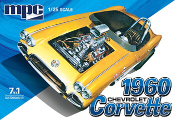 1/25 1960 Chevy Corvette 7-in-1
