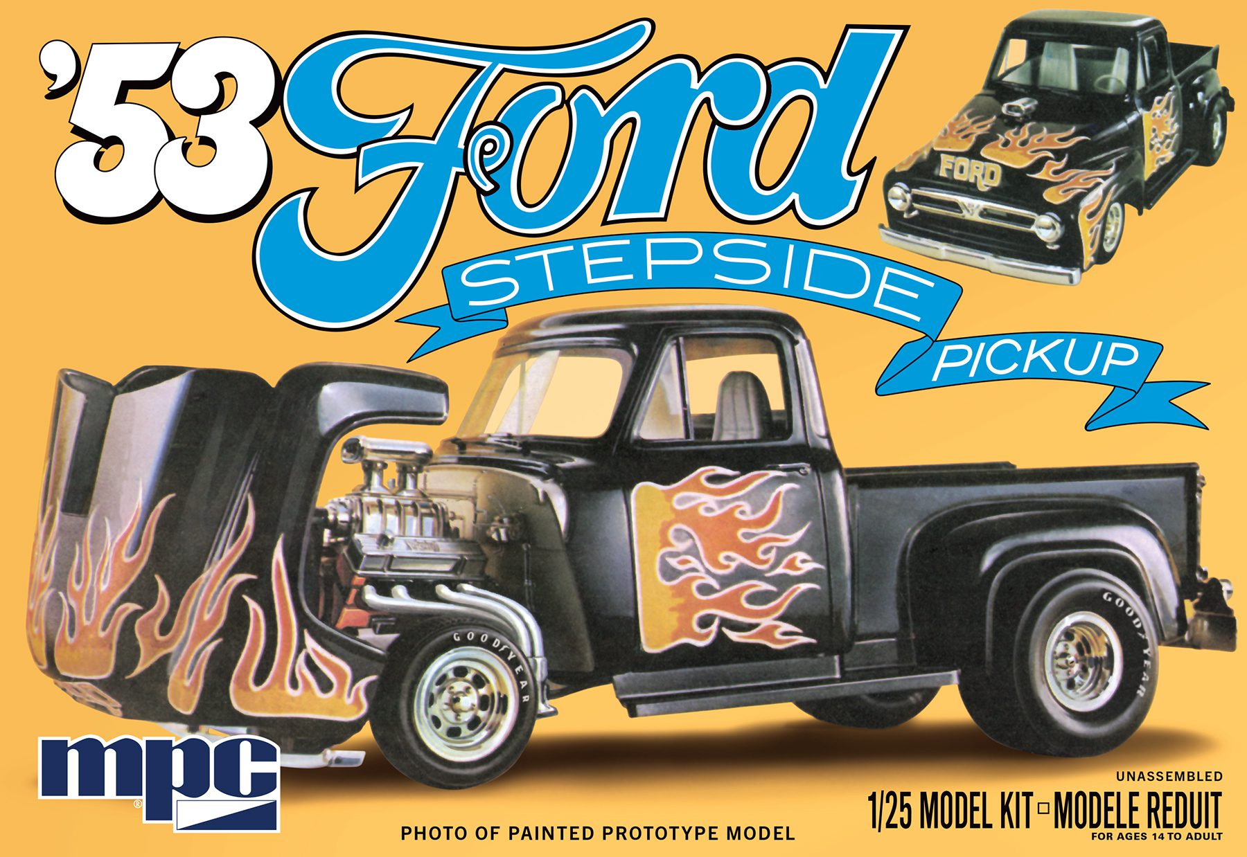 1/25 1953 Ford Pickup Flip-Nose