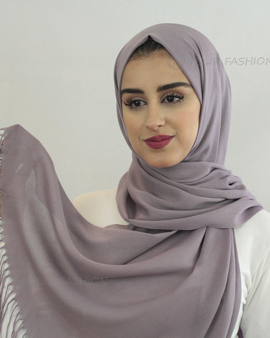 Hijab - Pashmina - Dark Mauve